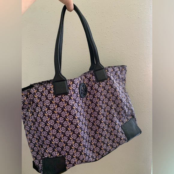 TORY BURCH NYLON TOTE (EUC) - Picture 7 of 8